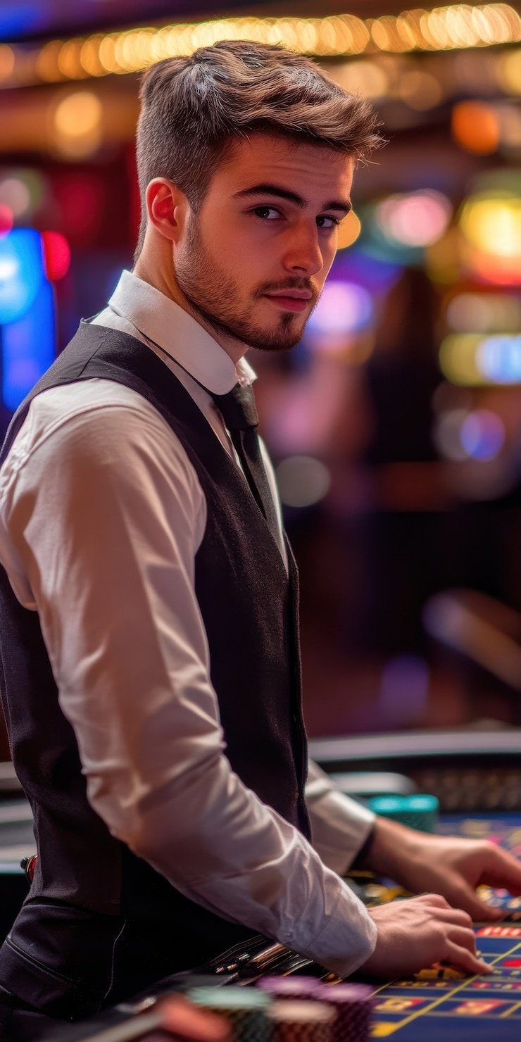 jokiqq platform interface showing live casino tables and gaming options on mobile