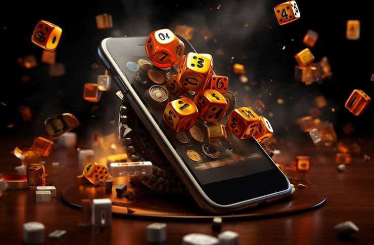 Hip Hop Panda slot game interface showing five reels with panda and music-themed symbols on jokiqq app